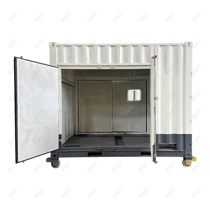 Mukautettu 12 jalan ilmakompressorikotelo öljyn ja veden keruujärjestelmällä