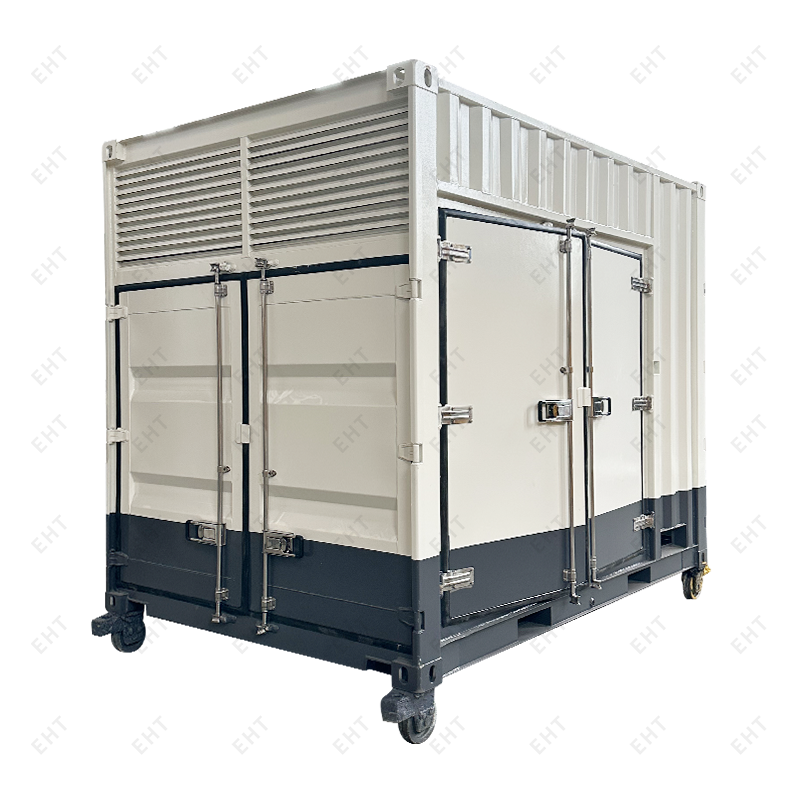 Mukautettu 12 jalan ilmakompressorikotelo öljyn ja veden keruujärjestelmällä